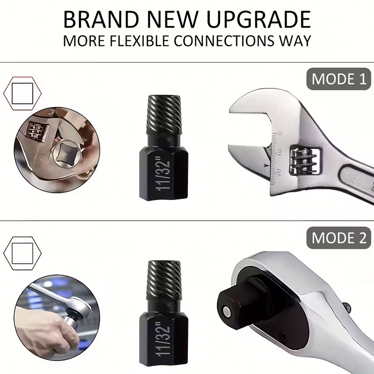 25PCS Damaged Screw Extractor Multi-Spline Easy Out Bolt Remover Set