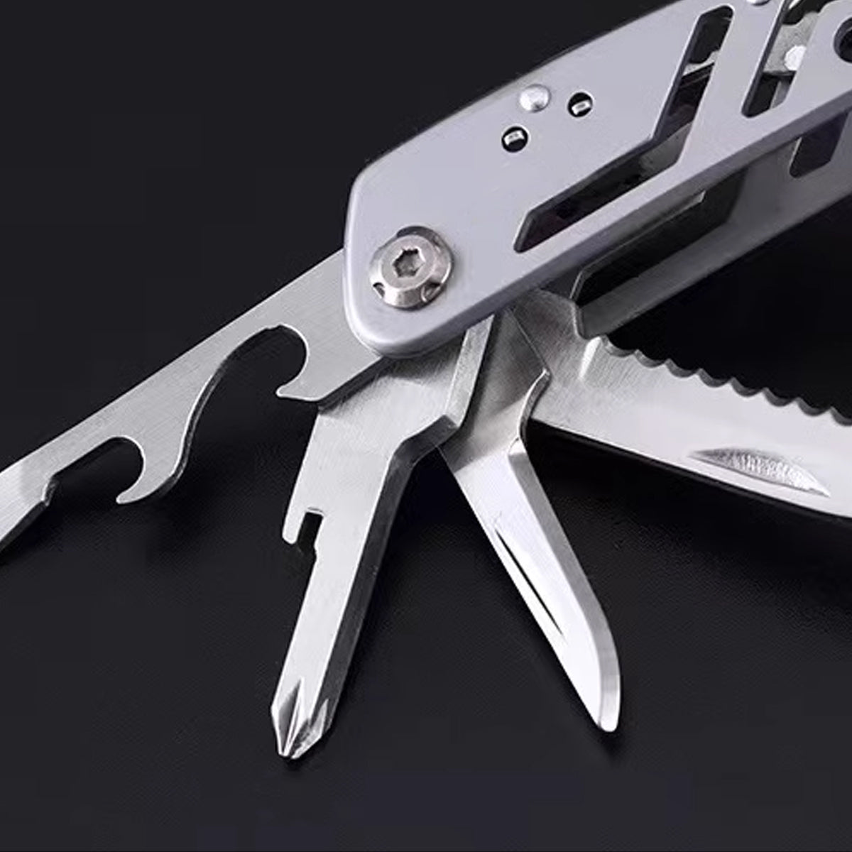 Outdoor Camping 12-in-1 Folding Pliers Survival Tool