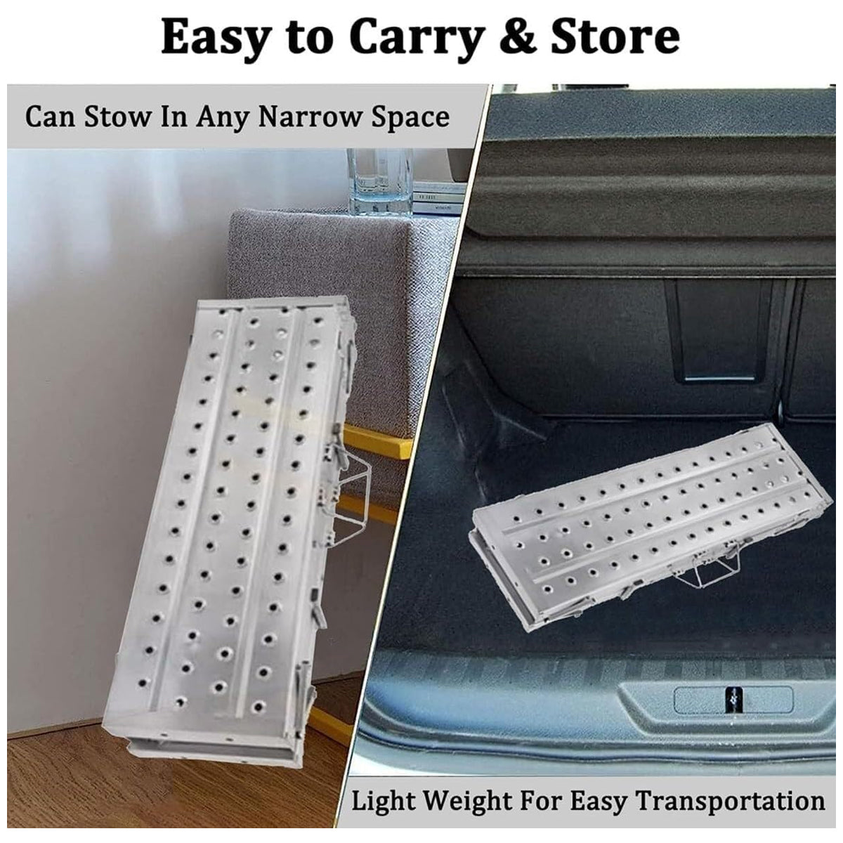 Folding Scaffolding Platform Galvanized Steel 150kg Load