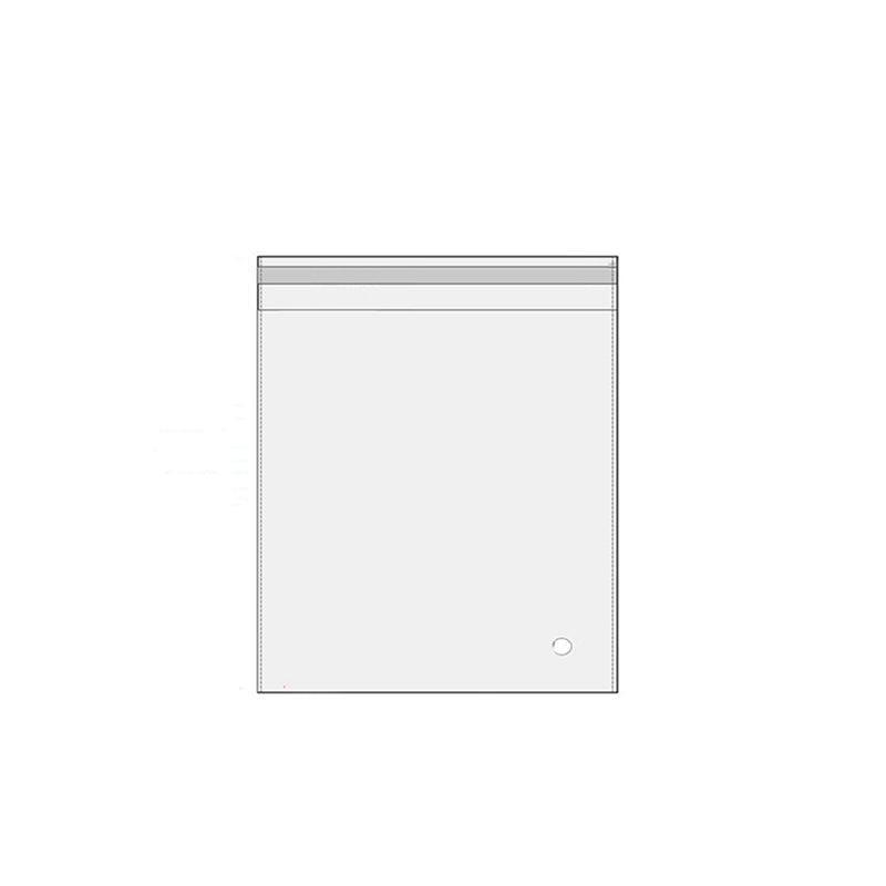 100-1000pcs Clear Self-Adhesive OPP Bags Resealable Plastic