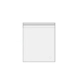 100-1000pcs Clear Self-Adhesive OPP Bags Resealable Plastic