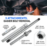 23PCS Oil Pan Wrench Socket T-Bar Set for Engine Repair