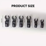 6PCS Fuel Line Wrench Set Swivel Head CR-V for Car Truck