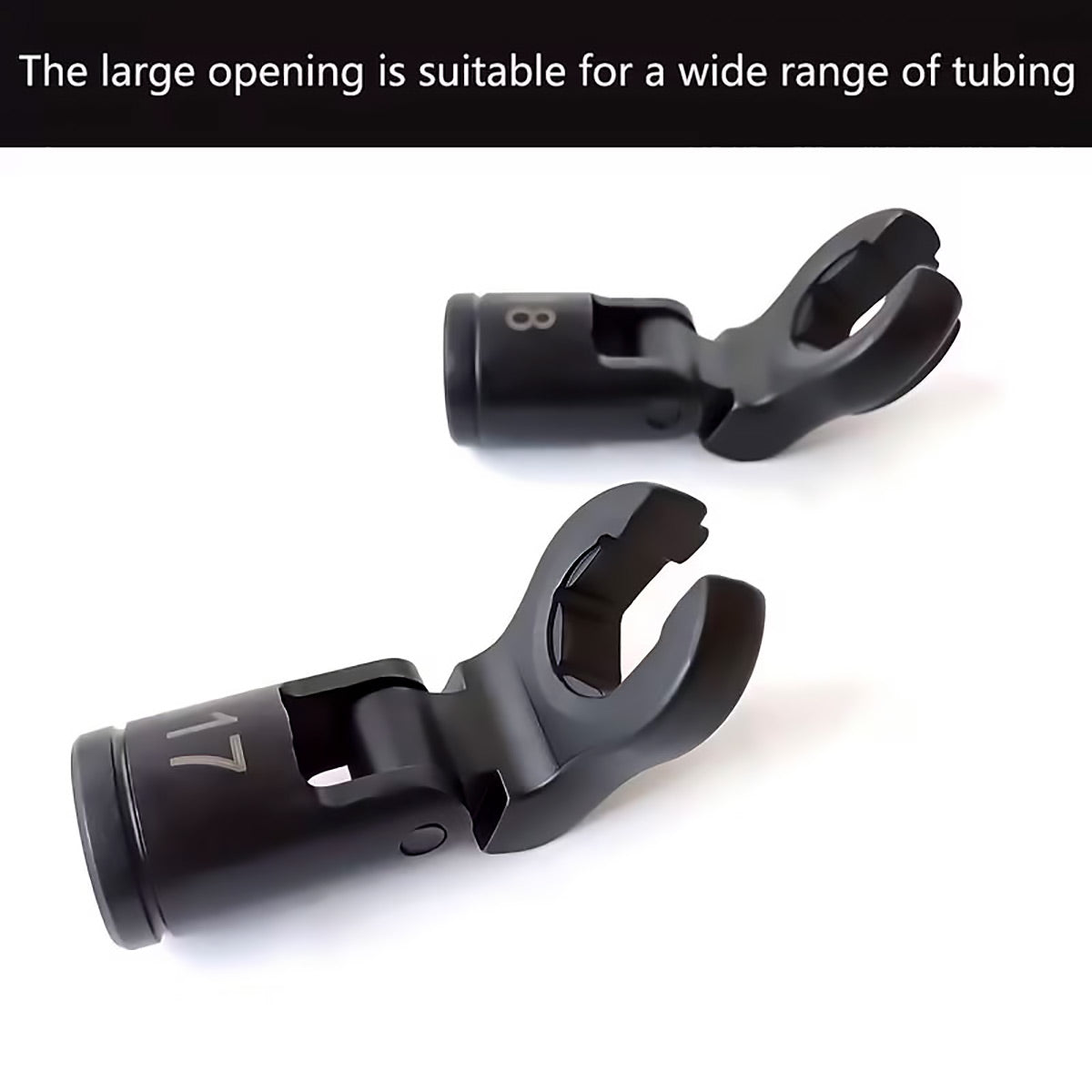 6PCS Fuel Line Wrench Set Swivel Head CR-V for Car Truck