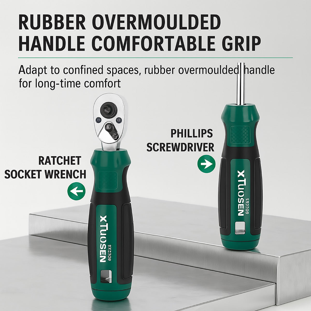 40PCS Portable Ratchet Screwdriver Kit with Magnetic Bit Holder for DIY Repair