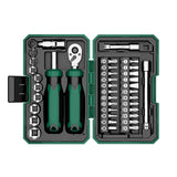 40PCS Portable Ratchet Screwdriver Kit with Magnetic Bit Holder for DIY Repair