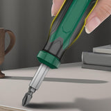 40PCS Portable Ratchet Screwdriver Kit with Magnetic Bit Holder for DIY Repair