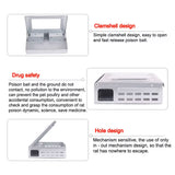 Mouse Trap Bait Box Rodent Control Station Reusable Pest Catcher