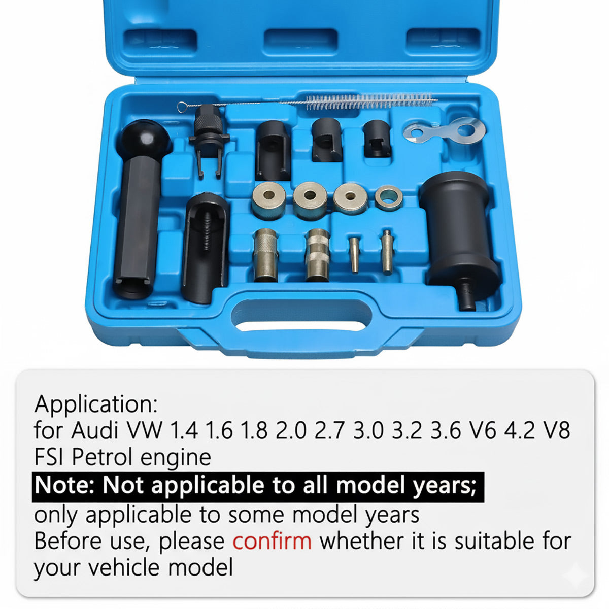 18PCS Fuel Injector Puller Tool Kit for Audi VW FSI TSI Engines