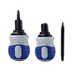 2PCS Ratchet Stubby Screwdriver Set Telescopic Dual-Purpose
