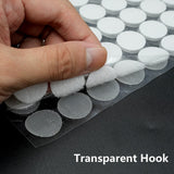 Strong Sticky Round Self Adhesive Velcro Dots DIY Bond Tape No Mark Fasteners