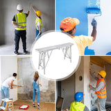 Folding Scaffolding Platform Galvanized Steel 150kg Load