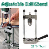 Adjustable Drill Stand Press for Wood and Metal Drilling