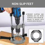 Adjustable Drill Stand Press for Wood and Metal Drilling