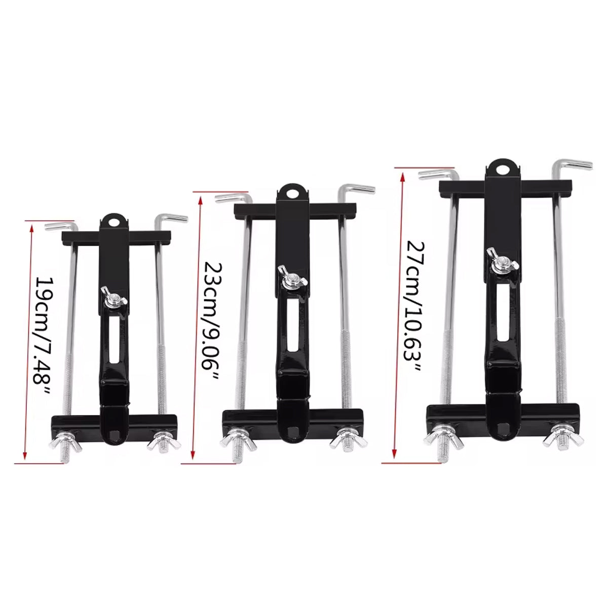 Adjustable Car Battery Fixing Bracket Holder Mount Clamp