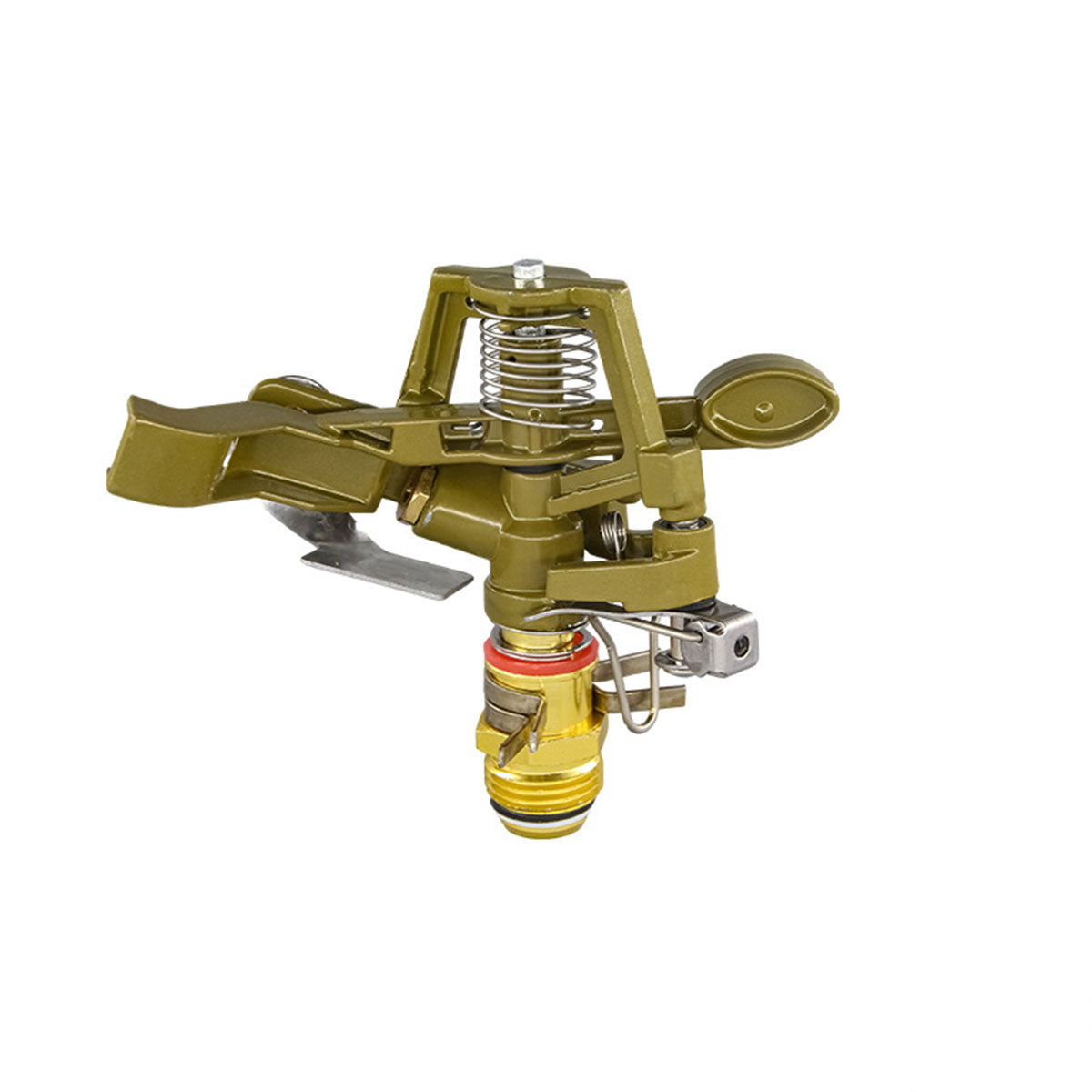 360 Degree Alloy Sprinkler Head Rotating Garden Lawn Nozzle Durable