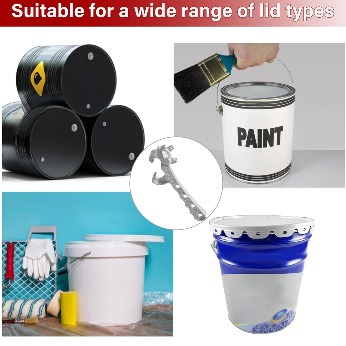 Multi-functional Cap Opener Wrench Labour-Saving Home Tool