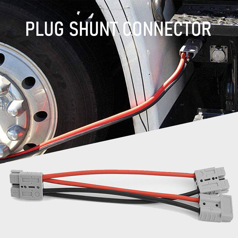 50 Amp Anderson Plug Connector Double Y Adaptor 6mm Cable Automotive
