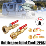 2PCS Antifreeze Winter Joint Tool Durable Brass Water Fittings