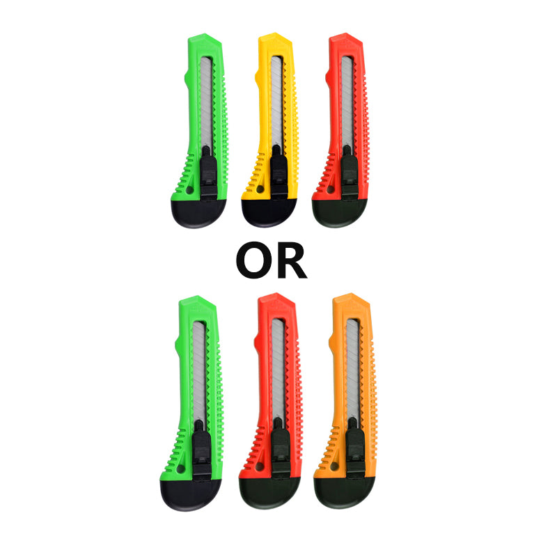 Utility Stanley Knife Retractable Heavy Duty Box Cutter with Blades