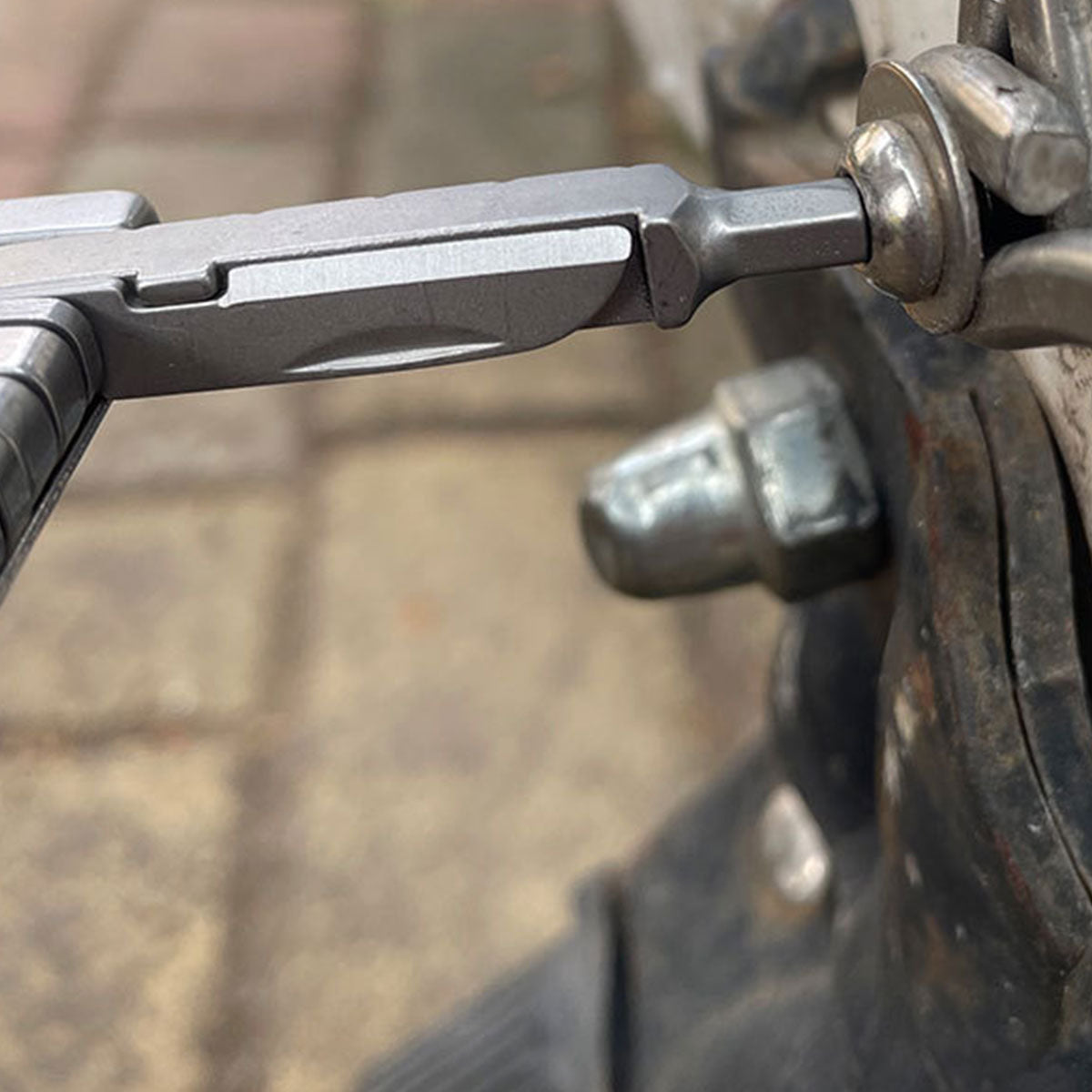 12-in-1 Stainless Steel Keychain Multitool Folding Camping Tool