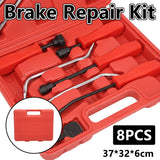 8PCS Brake Repair Tool Set for Pad Caliper and Spring Service