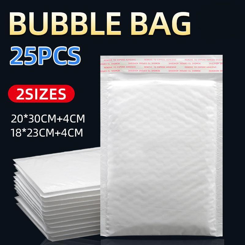 White Poly Bubble Mailer Padded Envelopes Cushioned Satchel