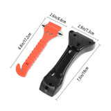 2-Pack Car Safety Hammer Window Breaker Seatbelt Cutter