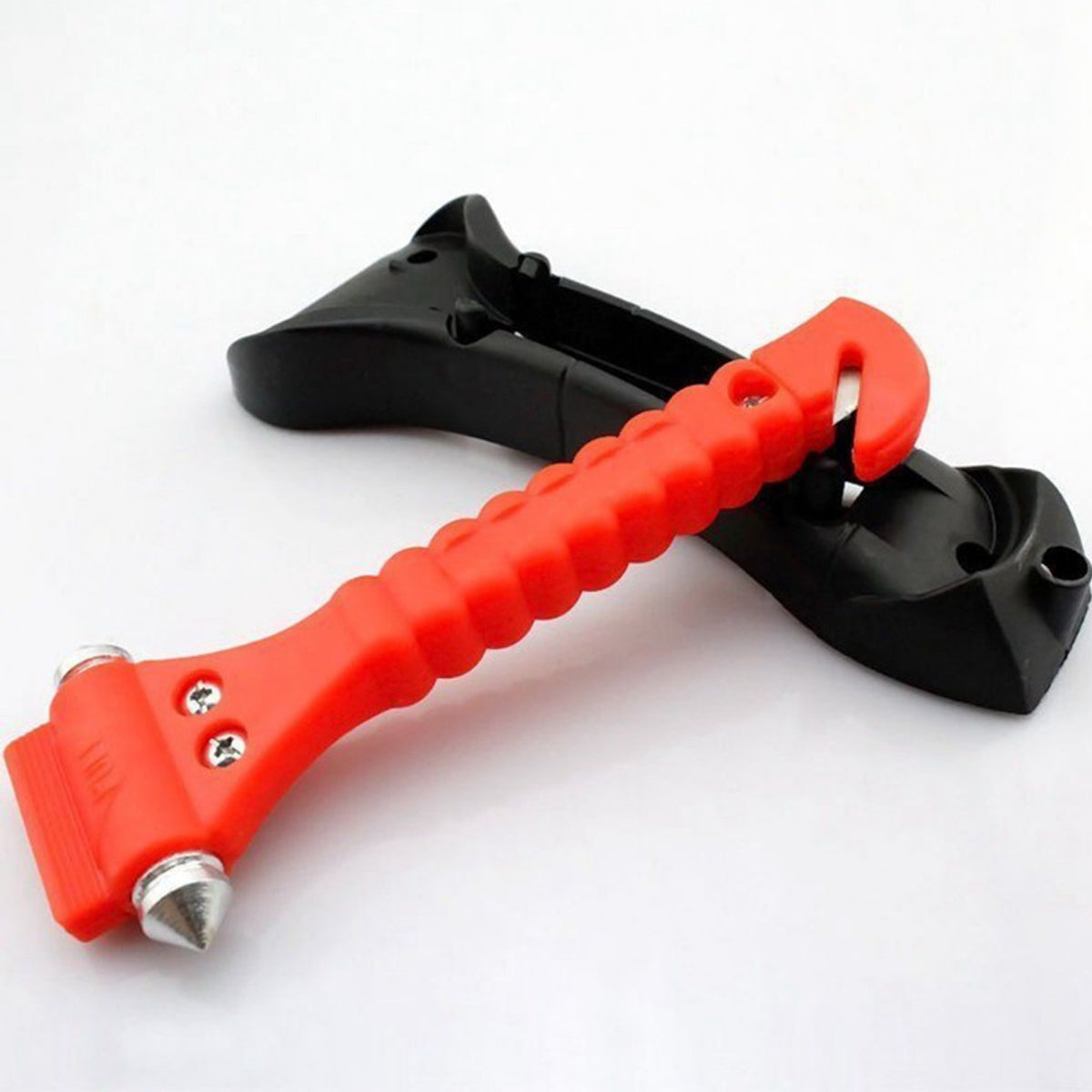 2-Pack Car Safety Hammer Window Breaker Seatbelt Cutter