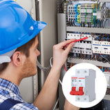 AC Circuit Breaker 2Pole Mini MCB 220-380V 10-63A