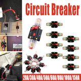 20–150A Waterproof Circuit Breaker Manual Reset 12V/24V