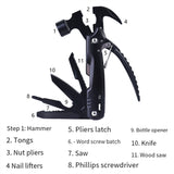 Multi-Purpose Crate Hammer with Pliers & Nail Lifter