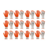 12 Pairs Latex Coated Anti Slip Work Gloves Wear Resistant