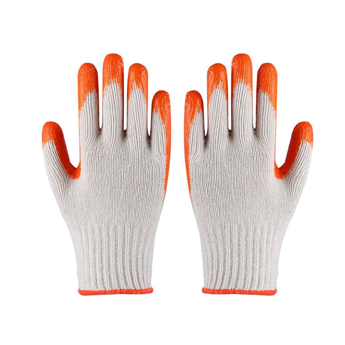 12 Pairs Latex Coated Anti Slip Work Gloves Wear Resistant