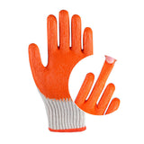 12 Pairs Latex Coated Anti Slip Work Gloves Wear Resistant