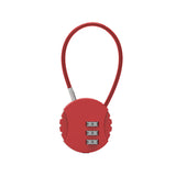 Combination Lock Padlock 3 Digit Security 1PC for Bike Shelves