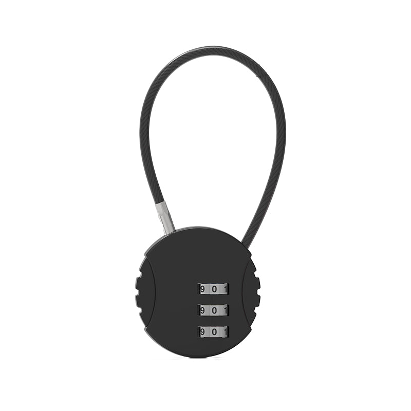 Combination Lock Padlock 3 Digit Security 1PC for Bike Shelves