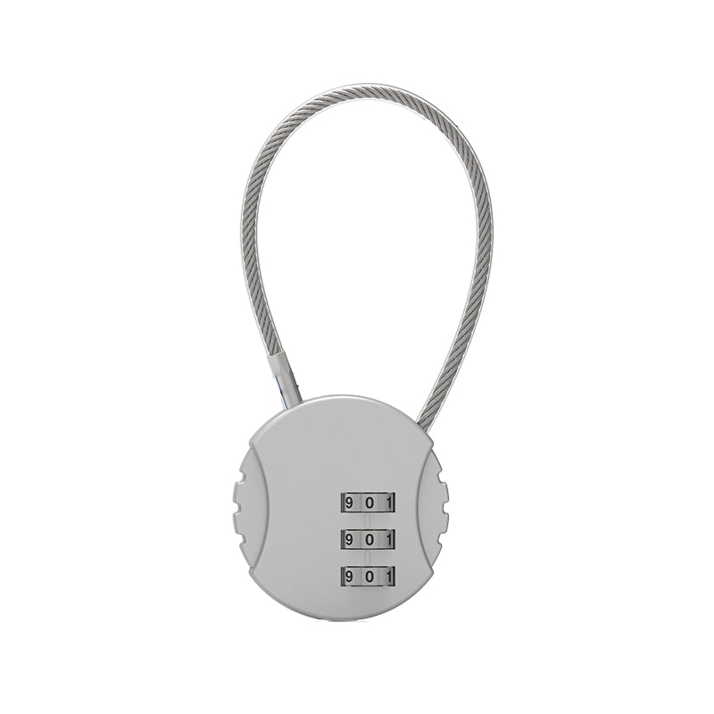 Combination Lock Padlock 3 Digit Security 1PC for Bike Shelves