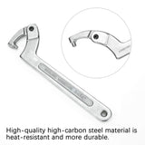 Adjustable 9-Piece C-Shaped Pin Spanner Wrench Set for Bearing Nuts