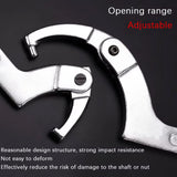 Adjustable 9-Piece C-Shaped Pin Spanner Wrench Set for Bearing Nuts