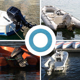 Marine Drain Screw Gasket Seal Set 12pcs