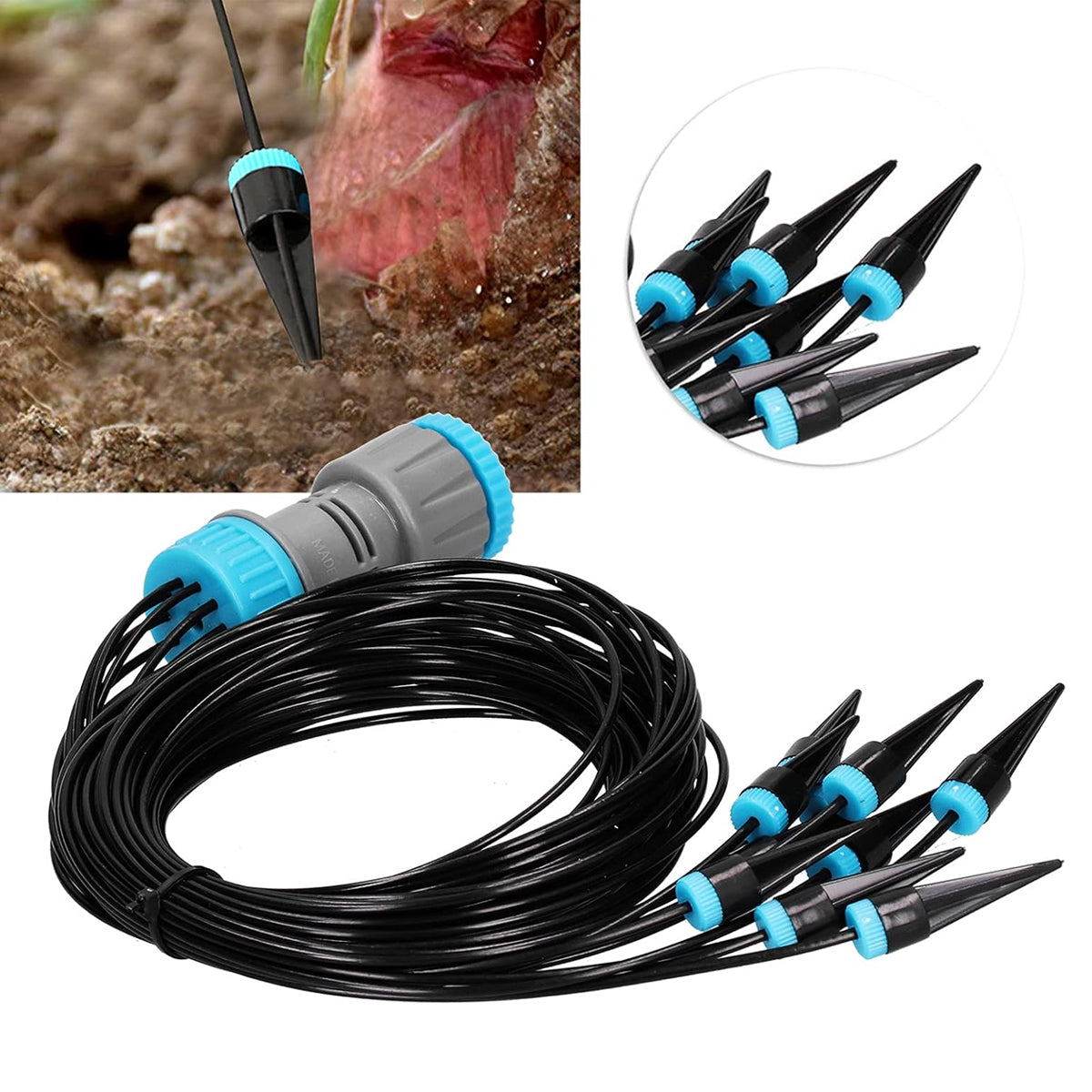 Garden Automatic Drip Irrigation System Plant Self-Watering Kit