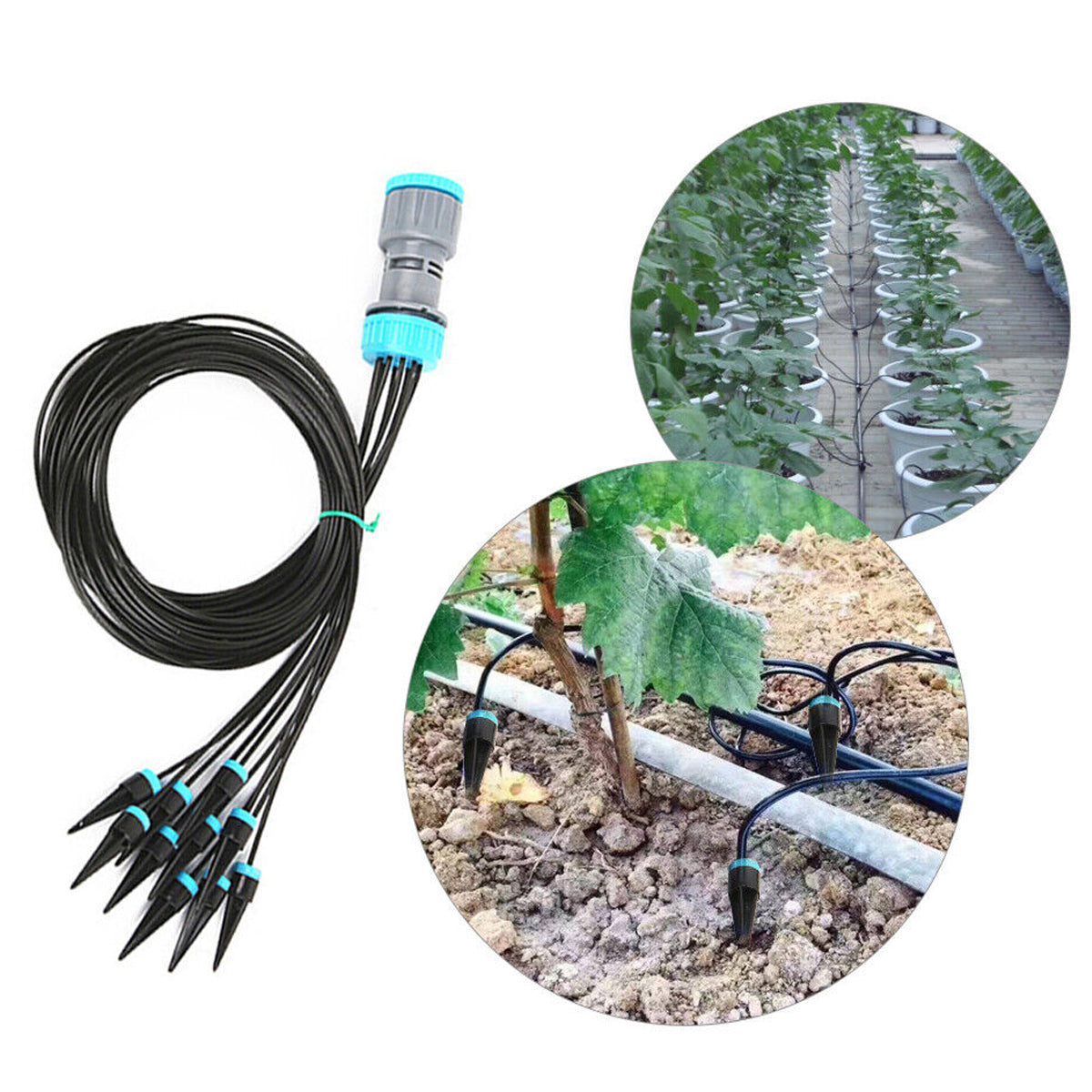 Garden Automatic Drip Irrigation System Plant Self-Watering Kit