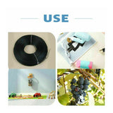 Metallic Twist Ties Plastic Cable Cord Reusable Wire Candy Bag