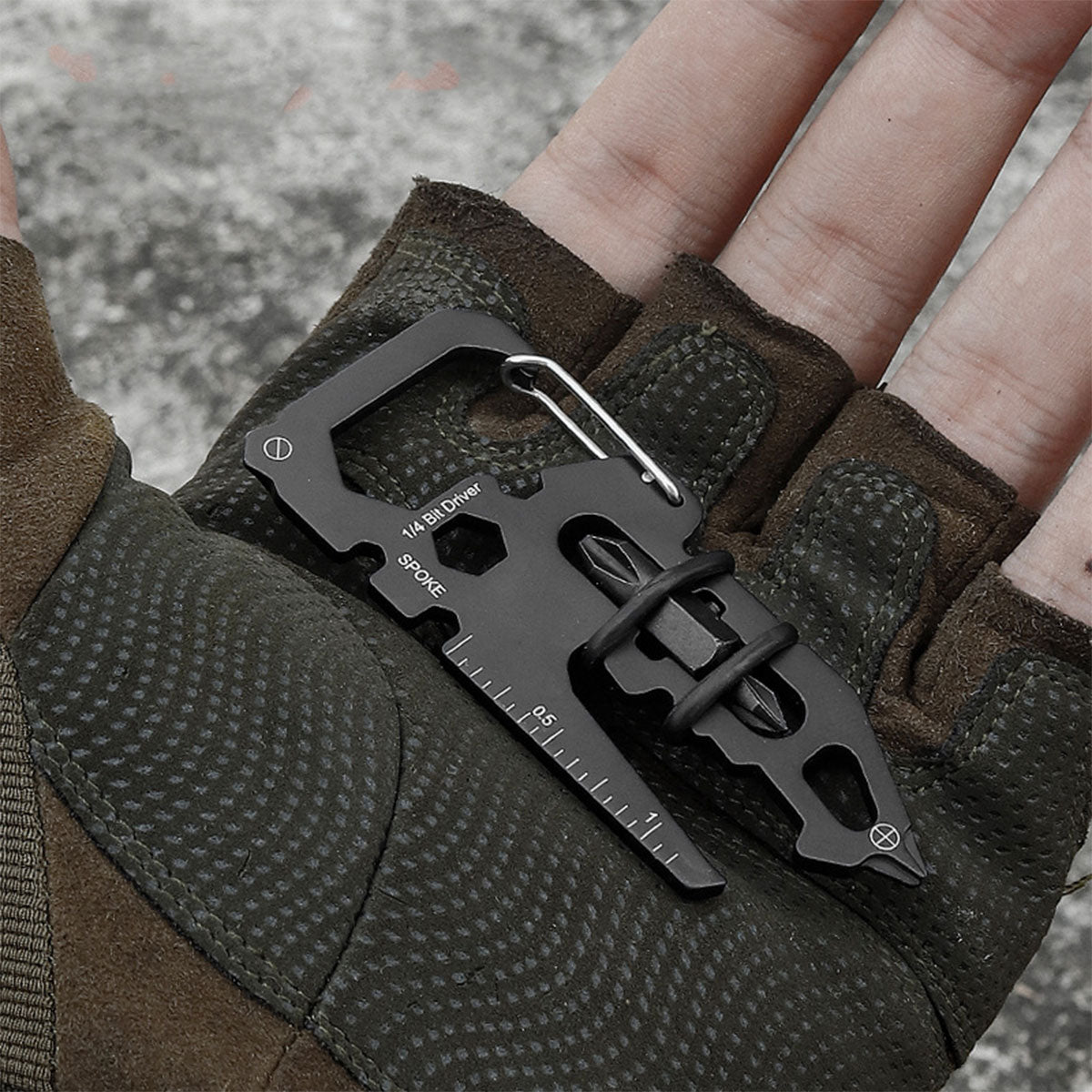 Portable Multifunctional Stainless Steel Tool Card