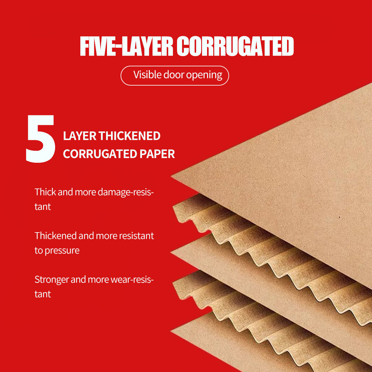 Heavy Duty Moving Boxes Large Cardboard Packing Cartons