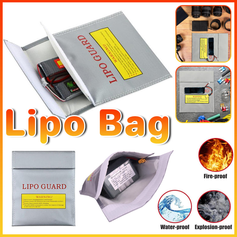 Fireproof LiPo Battery Safety Bag RC Charging Guard NiMH LiPo Storage