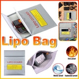 Fireproof LiPo Battery Safety Bag RC Charging Guard NiMH LiPo Storage