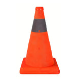 Folding Reflective Road Warning Cone Expandable Safety Barrier