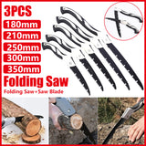 Folding Outdoor Hand Saw Portable Pruning Garden Tree Tool